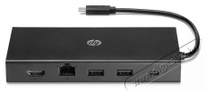 HP Travel USB-C Multi Port Hub Iroda és számítástechnika - Notebook kiegészítő - USB hub / elosztó - 503349