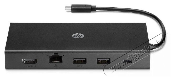 HP Travel USB-C Multi Port Hub Iroda és számítástechnika - Notebook kiegészítő - USB hub / elosztó - 503349