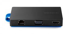HP USB Travel Dock dokkoló (T0K30AA) Iroda és számítástechnika - Notebook kiegészítő - USB hub / elosztó - 317944