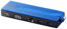 HP USB-C Travel Dock dokkoló (T0K29AA) Iroda és számítástechnika - Notebook kiegészítő - USB hub / elosztó - 317949