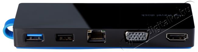 HP USB-C Travel Dock dokkoló (T0K29AA) Iroda és számítástechnika - Notebook kiegészítő - USB hub / elosztó - 317949