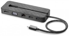 HP USB-C Mini Dock dokkoló (1PM64AA) Iroda és számítástechnika - Notebook kiegészítő - USB hub / elosztó - 332595