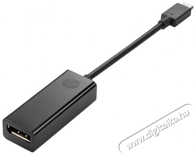 HP USB-C to DisplayPort Adapter Mobil / Kommunikáció / Smart - Mobiltelefon kiegészítő / tok - Kábel / átalakító - 367727