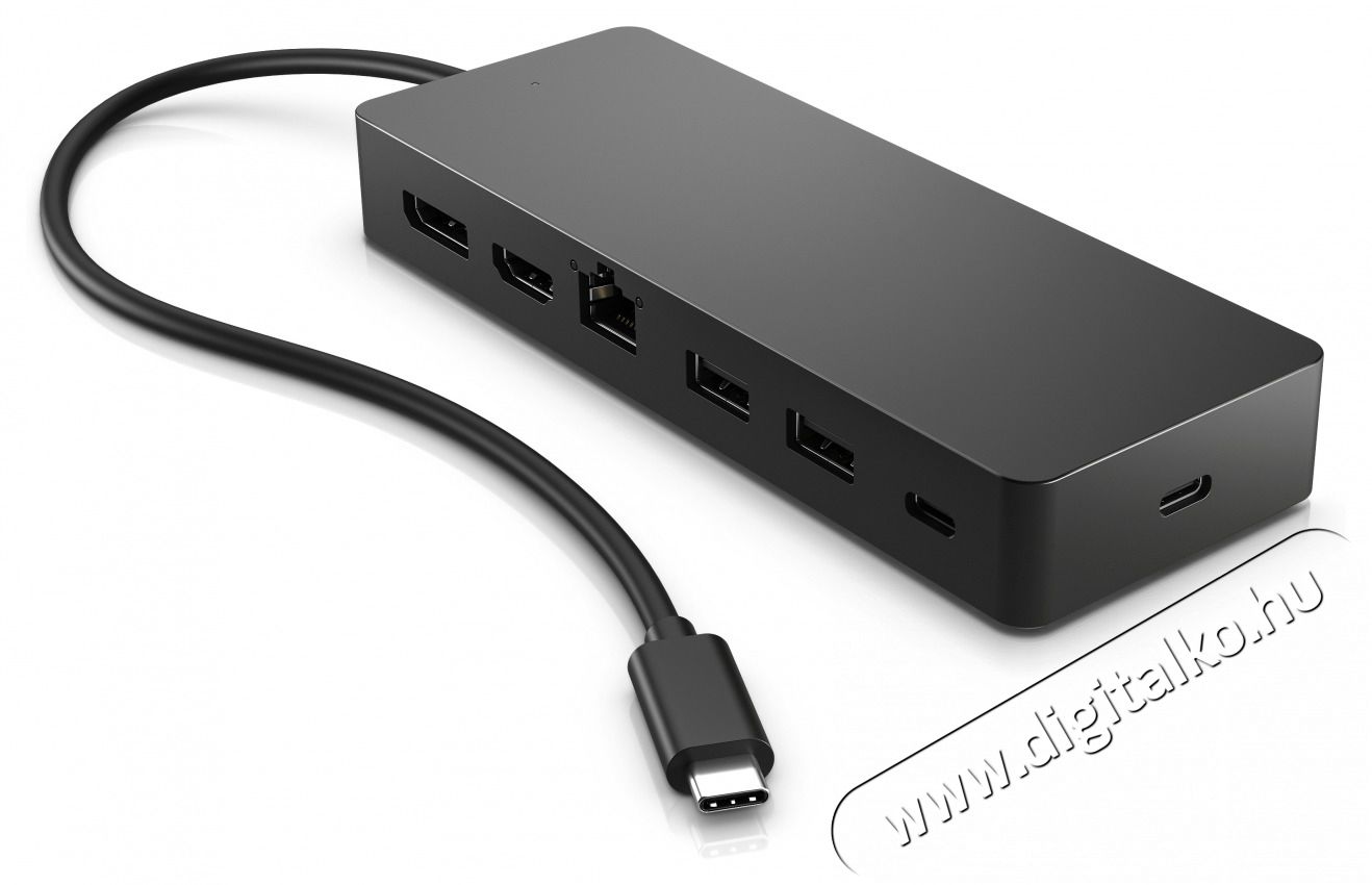 HP Universal USB-C Multiport HUB Iroda &eacute;s sz&aacute;m&iacute;t&aacute;stechnika - Notebook kieg&eacute;sz&iacute;tő - USB hub / eloszt&oacute; - 514271