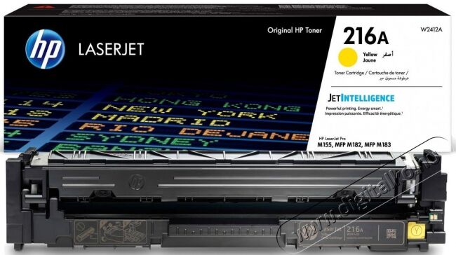 HP W2412A (216A) sárga toner Iroda és számítástechnika - Nyomtató - Kiegészítő - 367700
