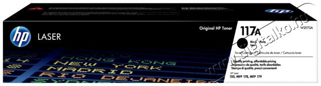 HP W2070A (117A) fekete toner Iroda és számítástechnika - Nyomtató - Kiegészítő - 367694