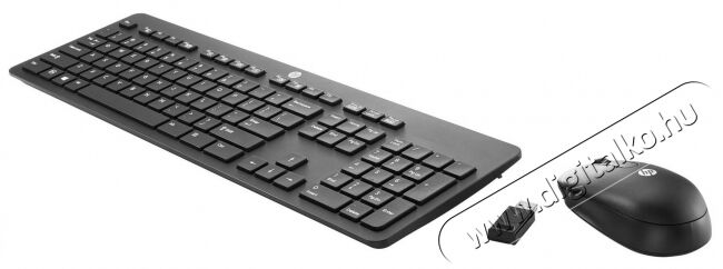 HP Business Slim vezeték nélküli billentyűzet HU + egér (N3R88AA) Iroda és számítástechnika - Billentyűzet / billentyűzet szett - Vezeték nélküli - 331132