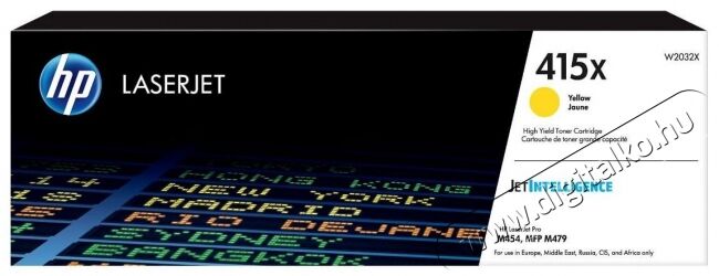 HP W2032X (415X) sárga nagykapcítású toner Iroda és számítástechnika - Nyomtató - Kiegészítő - 367734