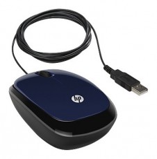 HP X1200 optikai egér (H6F00AA) - kék Iroda és számítástechnika - Egér - Vezetékes egér - 317961