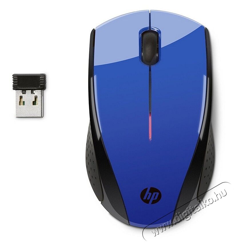 HP X3000 vezeték nélküli egér (N4G63AA) - kék Iroda és számítástechnika - Egér - Vezeték nélküli egér - 317966