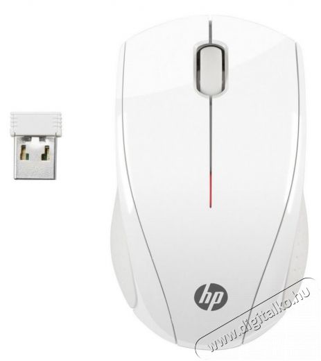 HP X3000 vezeték nélküli egér (N4G64AA) - fehér Iroda és számítástechnika - Egér - Vezeték nélküli egér - 317968