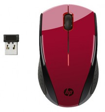 HP X3000 vezeték nélküli egér (N4G65AA) - piros Iroda és számítástechnika - Egér - Vezeték nélküli egér - 317967