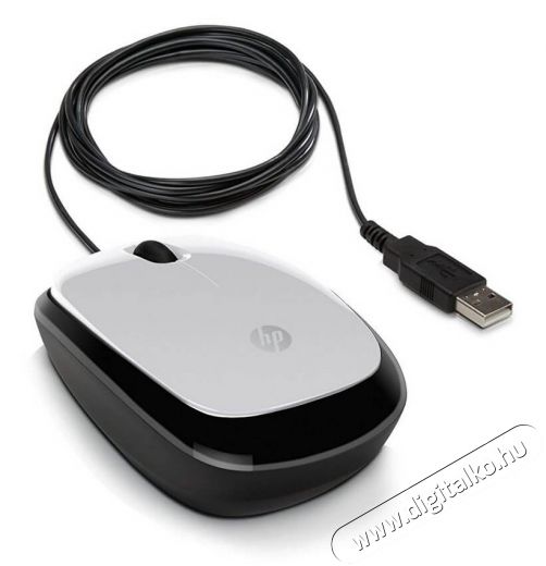 HP X1200 Wired Pike Silver Mouse (2HY55AA) Újdonságok - Új termékek - 342226