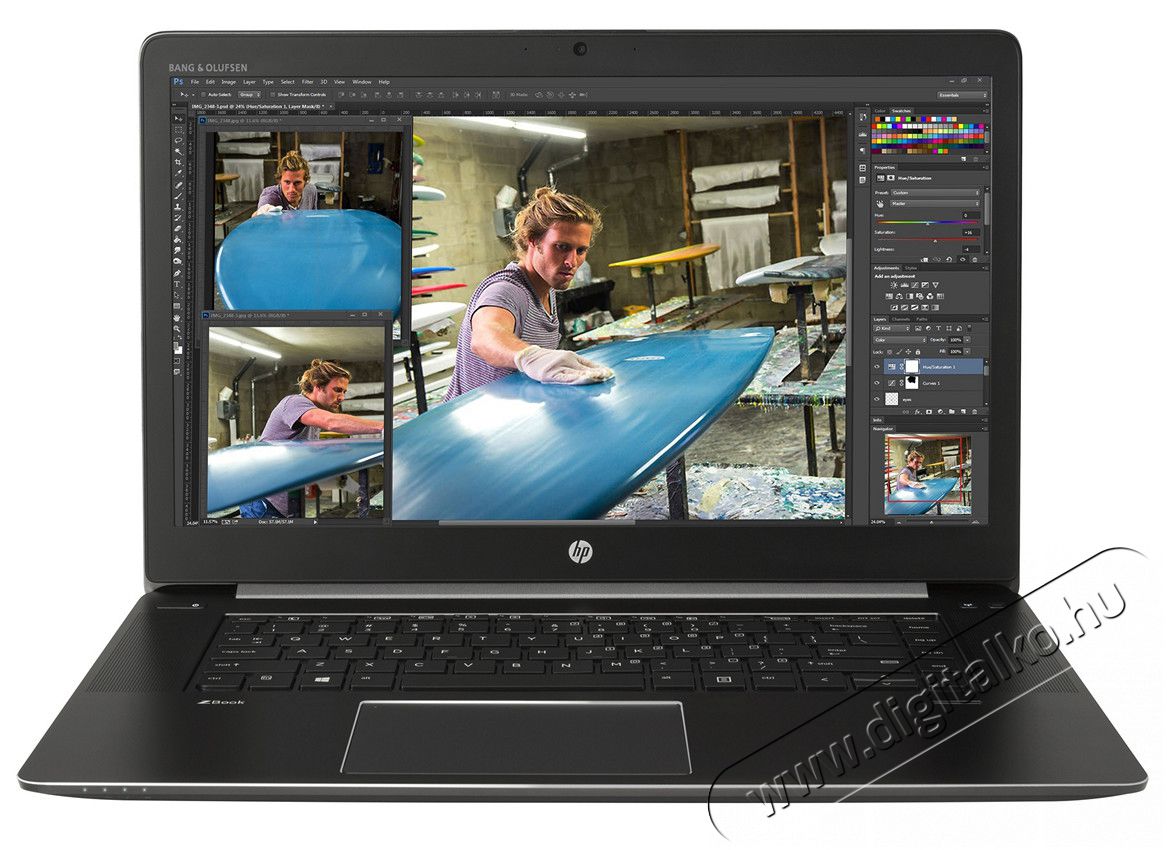 HP ZBook Studio G3 T7W04EA 15,6 laptop - fekete Egyéb - Nem forgalmazzuk ! - 318000