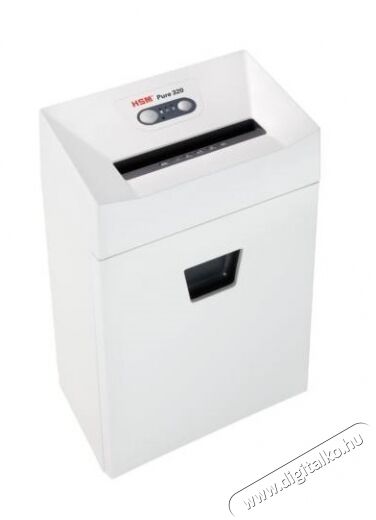 HSM Pure 320 5,8mm iratmegsemmisítő (2331121) Iroda és számítástechnika - Iratmegsemmisítő - 360260