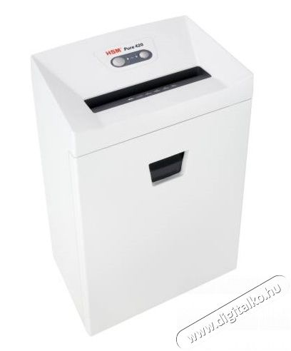 HSM Pure 420 1,9x15mm iratmegsemmisítő (2342111) Iroda és számítástechnika - Iratmegsemmisítő - 360266