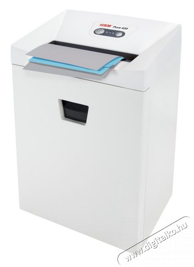 HSM Pure 420 3,9mm iratmegsemmisítő (2340111) Iroda és számítástechnika - Iratmegsemmisítő - 360264