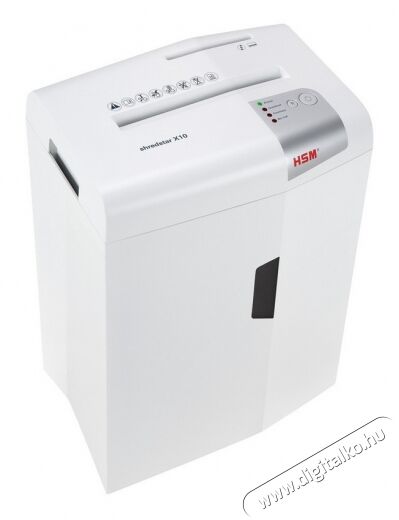 HSM Shredstar X10 4,5x30mm iratmegsemmisítő (1045111) Iroda és számítástechnika - Iratmegsemmisítő - 360287