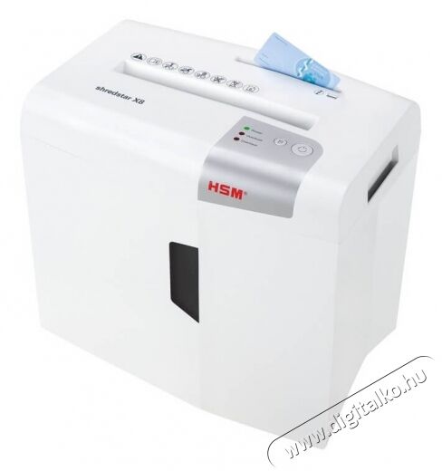 HSM Shredstar X8 4,5x30mm iratmegsemmisítő (1044121) Iroda és számítástechnika - Iratmegsemmisítő - 360285