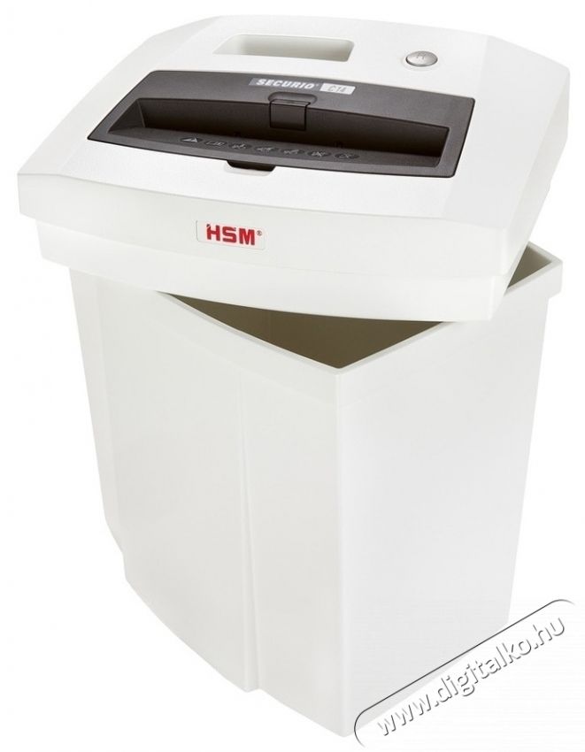 HSM Securio C14 iratmegsemmis&iacute;tő, P3 biztons&aacute;gi szint, 20 liter, V&aacute;g&aacute;si kapacit&aacute;s 4-5 lap Iroda &eacute;s sz&aacute;m&iacute;t&aacute;stechnika - Iratmegsemmis&iacute;tő - 533514