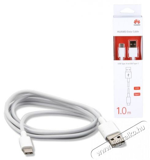 Huawei HUA-AP51 USB2.0 Type-C adatkábel - fehér Tv kiegészítők - Kábel / csatlakozó - USB kábel - 311865