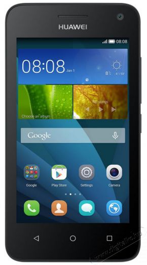 Huawei Y360 4GB DS okostelefon - fekete Mobil / Kommunikáció / Smart - Okostelefon - Android - 301571