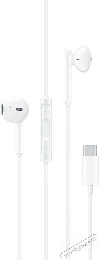 Huawei CM33 CLASSIC EARPHONE, TYPE-C, WHITE HEADSET Újdonságok - Új termékek - 343103