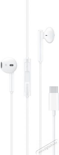 Huawei CM33 CLASSIC EARPHONE, TYPE-C, WHITE HEADSET Újdonságok - Új termékek - 343103