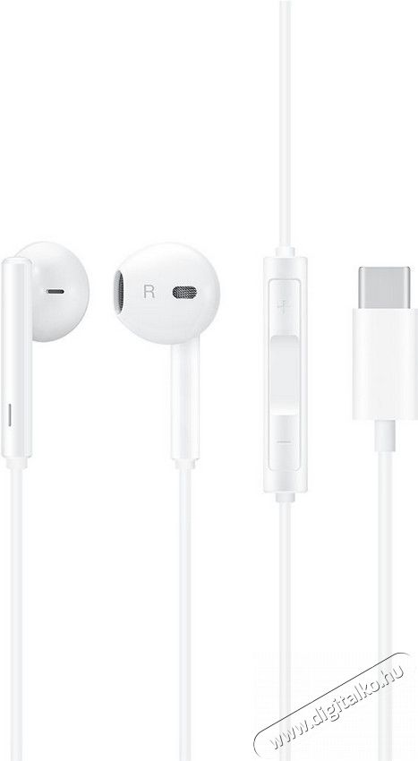 Huawei CM33 CLASSIC EARPHONE, TYPE-C, WHITE HEADSET Újdonságok - Új termékek - 343103