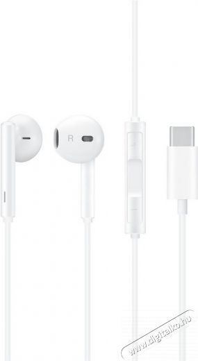 Huawei CM33 CLASSIC EARPHONE, TYPE-C, WHITE HEADSET Újdonságok - Új termékek - 343103