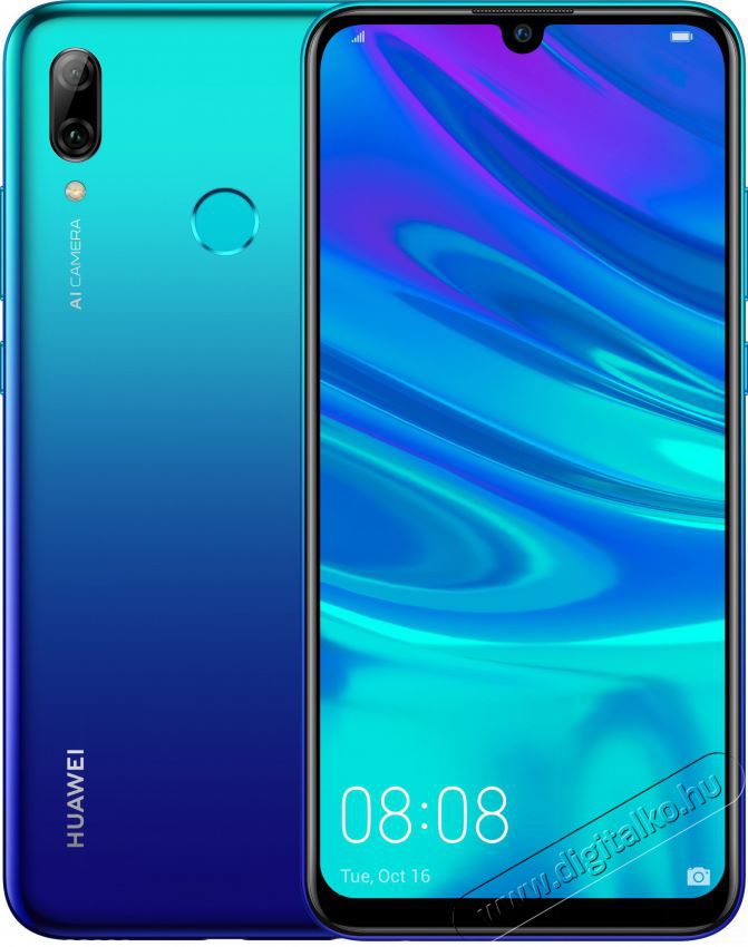Huawei P Smart 2019 64GB Dual SIM okostelefon - auróra kék Egyéb - Nem forgalmazzuk ! - 346823