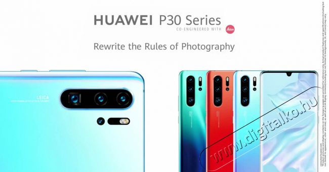 Huawei P30 Pro 6/128 GB Dual Sim okostelefon - jégkristály kék Egyéb - Nem forgalmazzuk ! - 348436