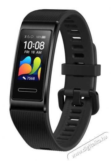 Huawei Band 4 Pro aktivitásmérő karpánt - fekete Mobil / Kommunikáció / Smart - Okos eszköz - Okos karkötő - 360781