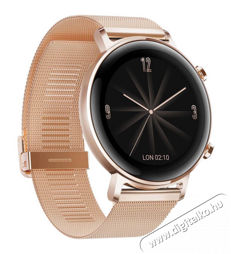Huawei Watch GT 2 42mm Refined Gold sport okosóra - arany Mobil / Kommunikáció / Smart - Okos eszköz - Okosóra - 360782
