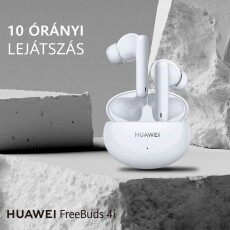 Huawei FreeBuds 4i TWS bluetooth fülhallgató - fehér Audio-Video / Hifi / Multimédia - Fül és Fejhallgatók - Fülhallgató mikrofonnal / headset - 371465