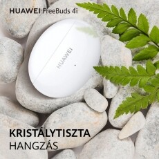 Huawei FreeBuds 4i TWS bluetooth fülhallgató - fehér Audio-Video / Hifi / Multimédia - Fül és Fejhallgatók - Fülhallgató mikrofonnal / headset - 371465