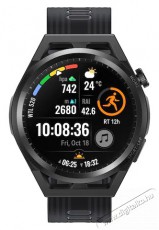 Huawei Watch GT Runner (46mm) szilikon pántos okosóra - fekete Mobil / Kommunikáció / Smart - Okos eszköz - Okosóra - 380601