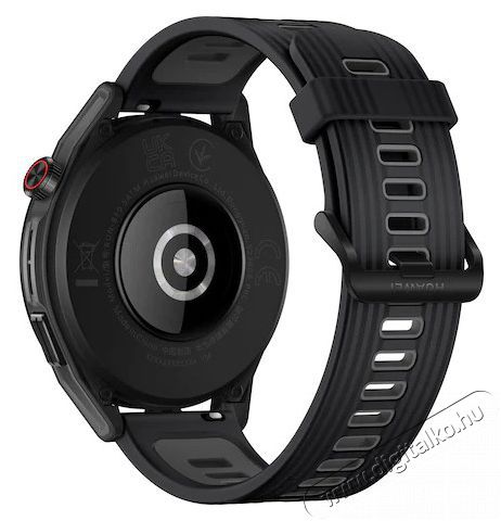Huawei Watch GT Runner (46mm) szilikon pántos okosóra - fekete Mobil / Kommunikáció / Smart - Okos eszköz - Okosóra - 380601