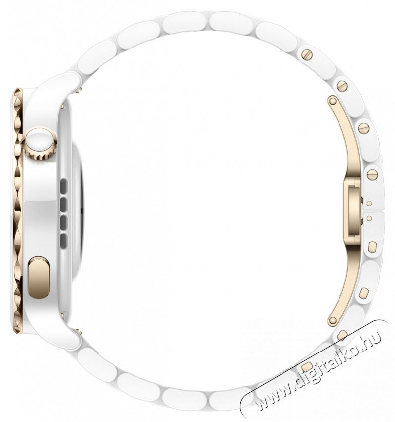 Huawei Watch GT 3 Pro (43mm) Feh&eacute;r, f&eacute;m p&aacute;ntos okos&oacute;ra Mobil / Kommunik&aacute;ci&oacute; / Smart - Okos eszk&ouml;z - Okos&oacute;ra - 385613