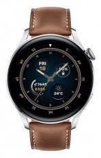 Huawei Watch 3 bőr pántos ezüst okosóra Mobil / Kommunikáció / Smart - Okos eszköz - Okosóra - 391986
