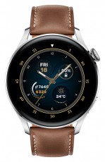 Huawei Watch 3 bőr pántos ezüst okosóra Mobil / Kommunikáció / Smart - Okos eszköz - Okosóra - 391986