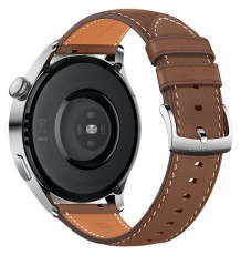 Huawei Watch 3 bőr pántos ezüst okosóra Mobil / Kommunikáció / Smart - Okos eszköz - Okosóra - 391986