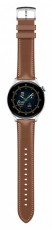 Huawei Watch 3 bőr pántos ezüst okosóra Mobil / Kommunikáció / Smart - Okos eszköz - Okosóra - 391986