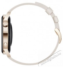 Huawei Watch GT 3 (42mm) bőr pántos fehér okosóra Mobil / Kommunikáció / Smart - Okos eszköz - Okosóra - 391987