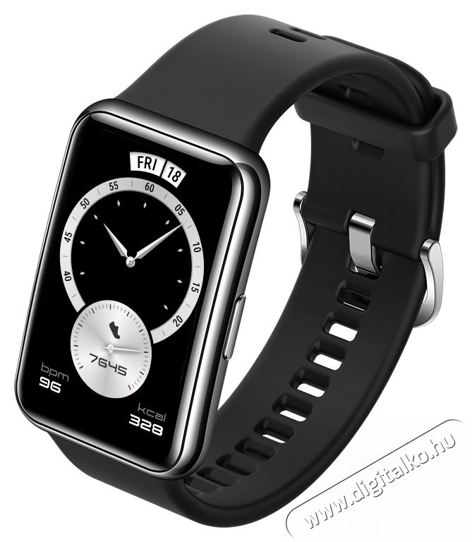Huawei Watch Fit Elegant Midnight Black fekete okos&oacute;ra Mobil / Kommunik&aacute;ci&oacute; / Smart - Okos eszk&ouml;z - Okos&oacute;ra - 450088