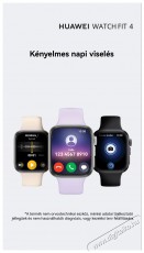 Huawei Watch Fit 4 White Mobil / Kommunikáció / Smart - Okos eszköz - Okosóra - 522060