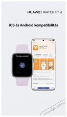 Huawei Watch Fit 4 White Mobil / Kommunikáció / Smart - Okos eszköz - Okosóra - 522060