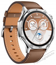 Huawei Watch GT 5 46 mm Brown Mobil / Kommunikáció / Smart - Okos eszköz - Okosóra - 522055