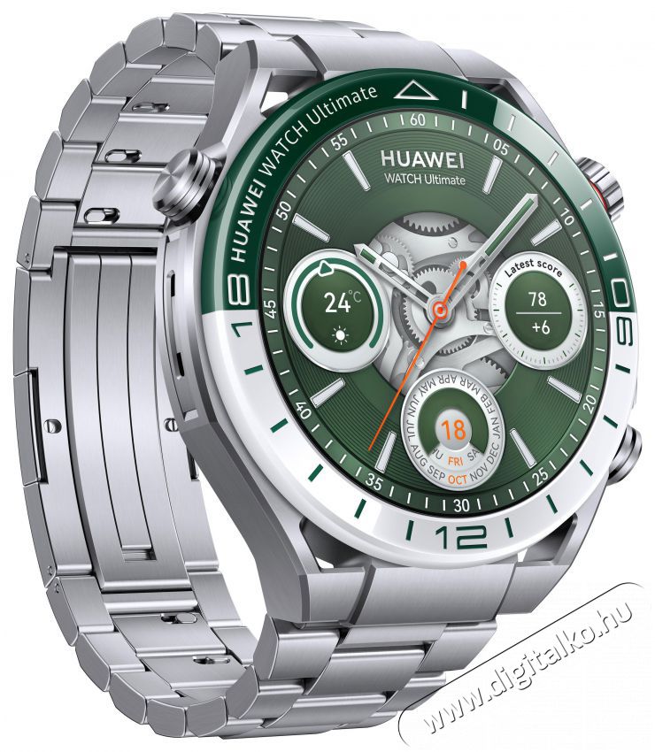 Huawei Watch Ultimate Green Mobil / Kommunik&aacute;ci&oacute; / Smart - Okos eszk&ouml;z - Okos&oacute;ra - 522086