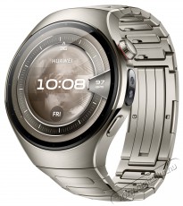 Huawei Watch 5 46 mm Titanium Mobil / Kommunikáció / Smart - Okos eszköz - Okosóra - 522056